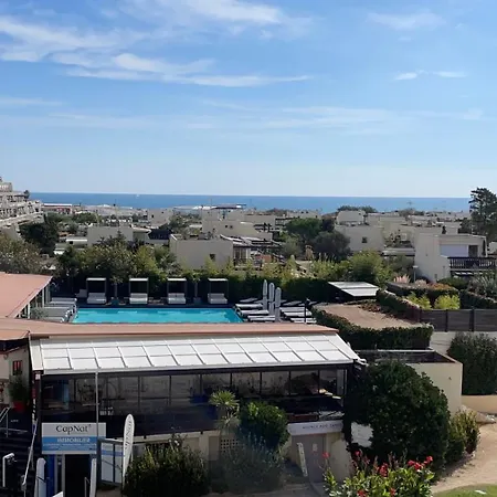 Showtime Naturiste Port Nature 6 Parking Privé Clim Ascenseur Vue Apartamento Agde