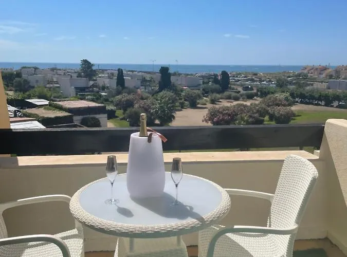 Showtime Naturiste Port Nature 6 Parking Prive Clim Ascenseur Vue Apartment Agde